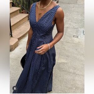 Bnwt hill house Jacqueline polka dot dress xs